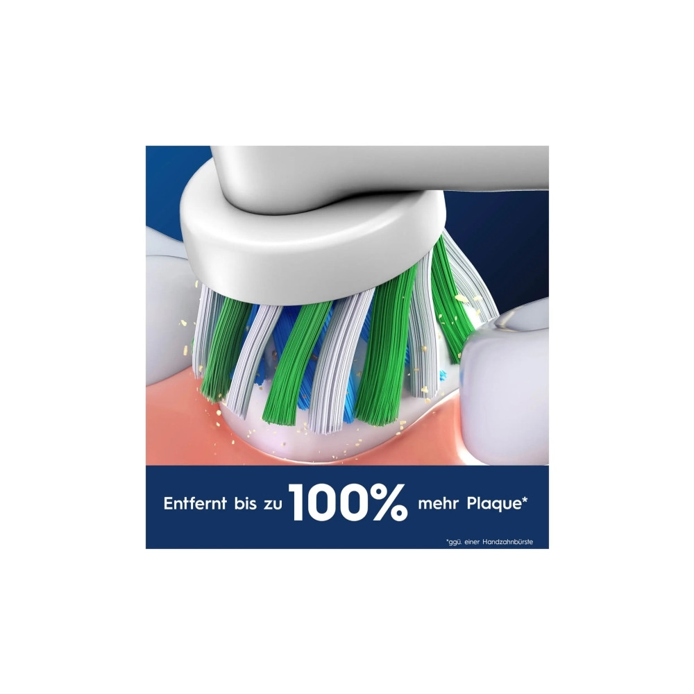 Produktbild för Oral-B CrossAction , 4 styck, Vit, 3 månad (er), Oral-B, 221...