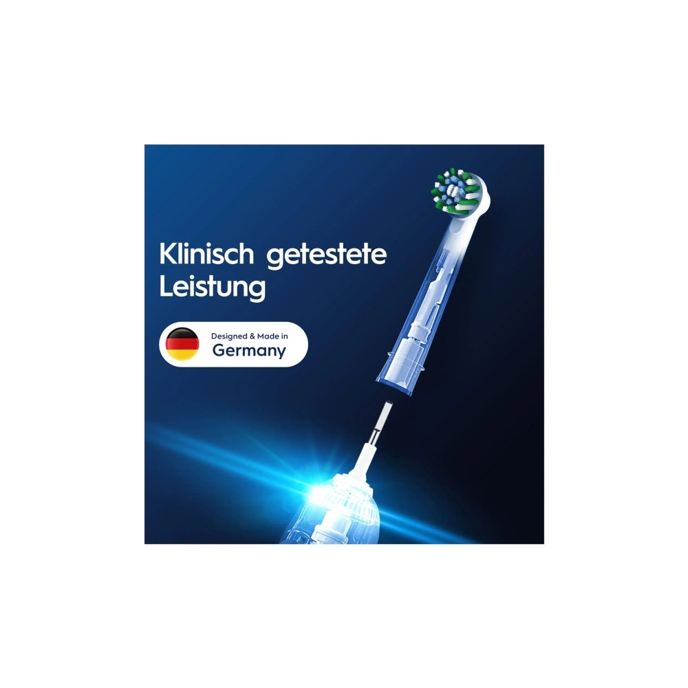 Produktbild för Oral-B CrossAction , 4 styck, Vit, 3 månad (er), Oral-B, 221...