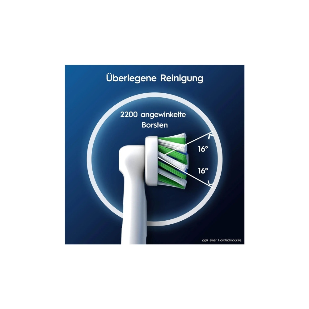 Produktbild för Oral-B CrossAction , 4 styck, Vit, 3 månad (er), Oral-B, 221...