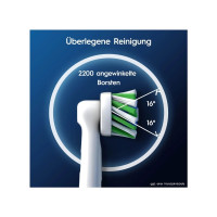 Produktbild för Oral-B CrossAction , 4 styck, Vit, 3 månad (er), Oral-B, 221...