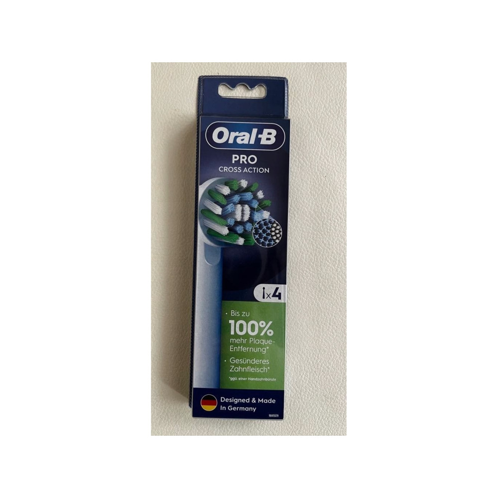 Produktbild för Oral-B CrossAction , 4 styck, Vit, 3 månad (er), Oral-B, 221...