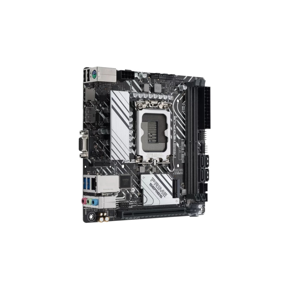 Produktbild för ASUS PRIME H610I-PLUS-CSM - moderkort - mini ITX - LGA1700-uttag - H610