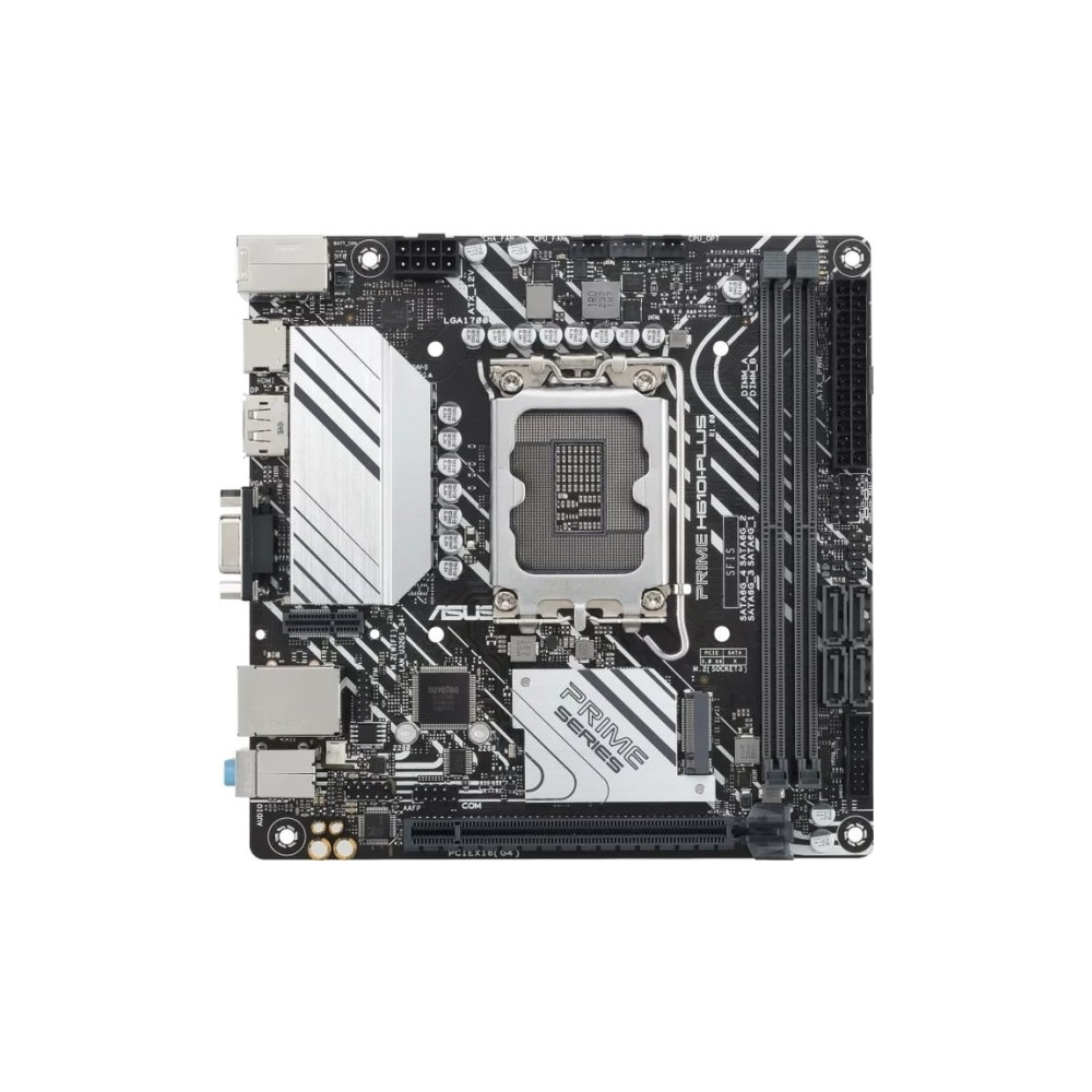 Produktbild för ASUS PRIME H610I-PLUS-CSM - moderkort - mini ITX - LGA1700-uttag - H610