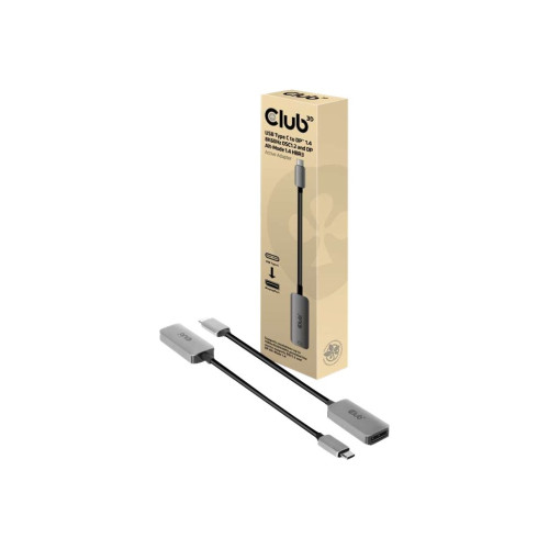 Club-3d Club 3D CAC-1567 - DisplayPort-adapter - USB-C till DisplayPort - 22 cm