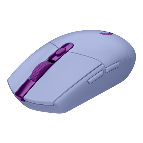 Logitech G G305 - mus - 2.4 GHz - lila - Möss