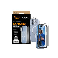 Produktbild för CARE by PanzerGlass - 3-in-1 Protection Explorer Bundle - baksidesskydd för mobiltelefon
