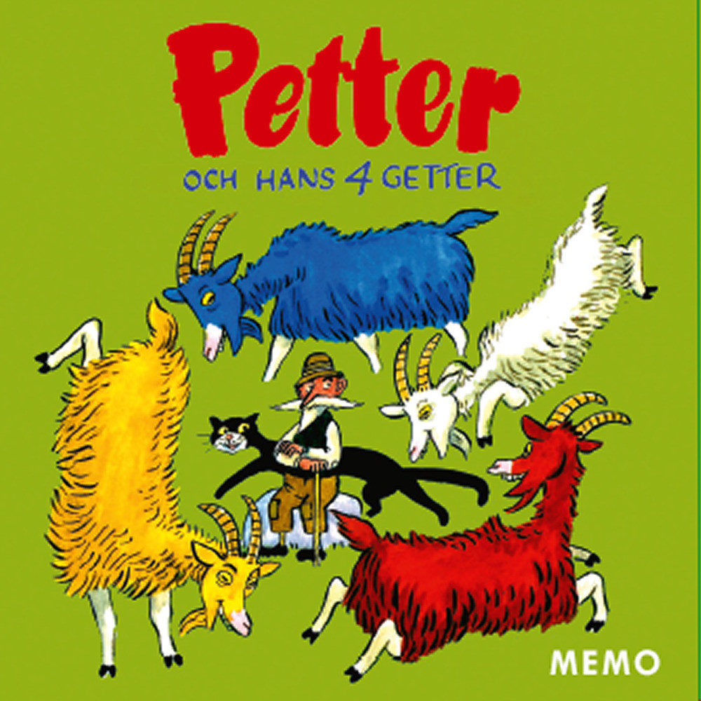 Produktbild för Petter och hans fyra getter - memo
