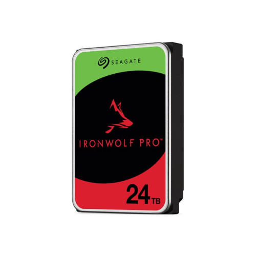Seagate Seagate IronWolf Pro ST24000NT002 - hårddisk - 24 TB - SATA 6Gb/s