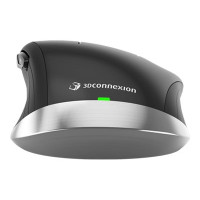 Produktbild för 3Dconnexion CadMouse Compact Wireless - mus - Bluetooth, 2.4 GHz, USB