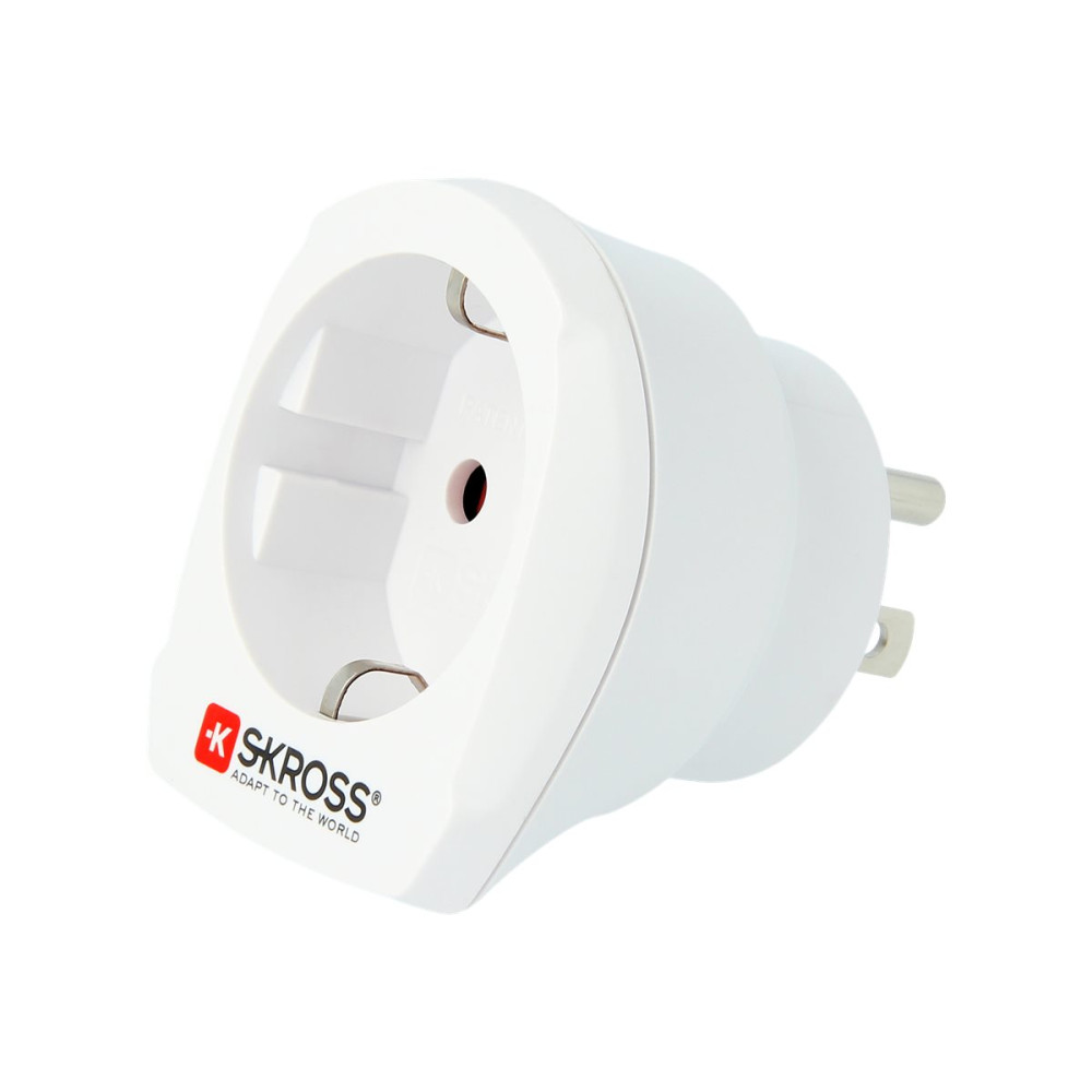 Produktbild för SKROSS Europe to USA - kontaktadaptersats - Eurokontakt, CEI 23-16/VII / CEE 7/3 till NEMA 5-15