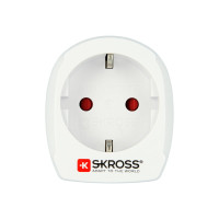 Produktbild för SKROSS Europe to USA - kontaktadaptersats - Eurokontakt, CEI 23-16/VII / CEE 7/3 till NEMA 5-15