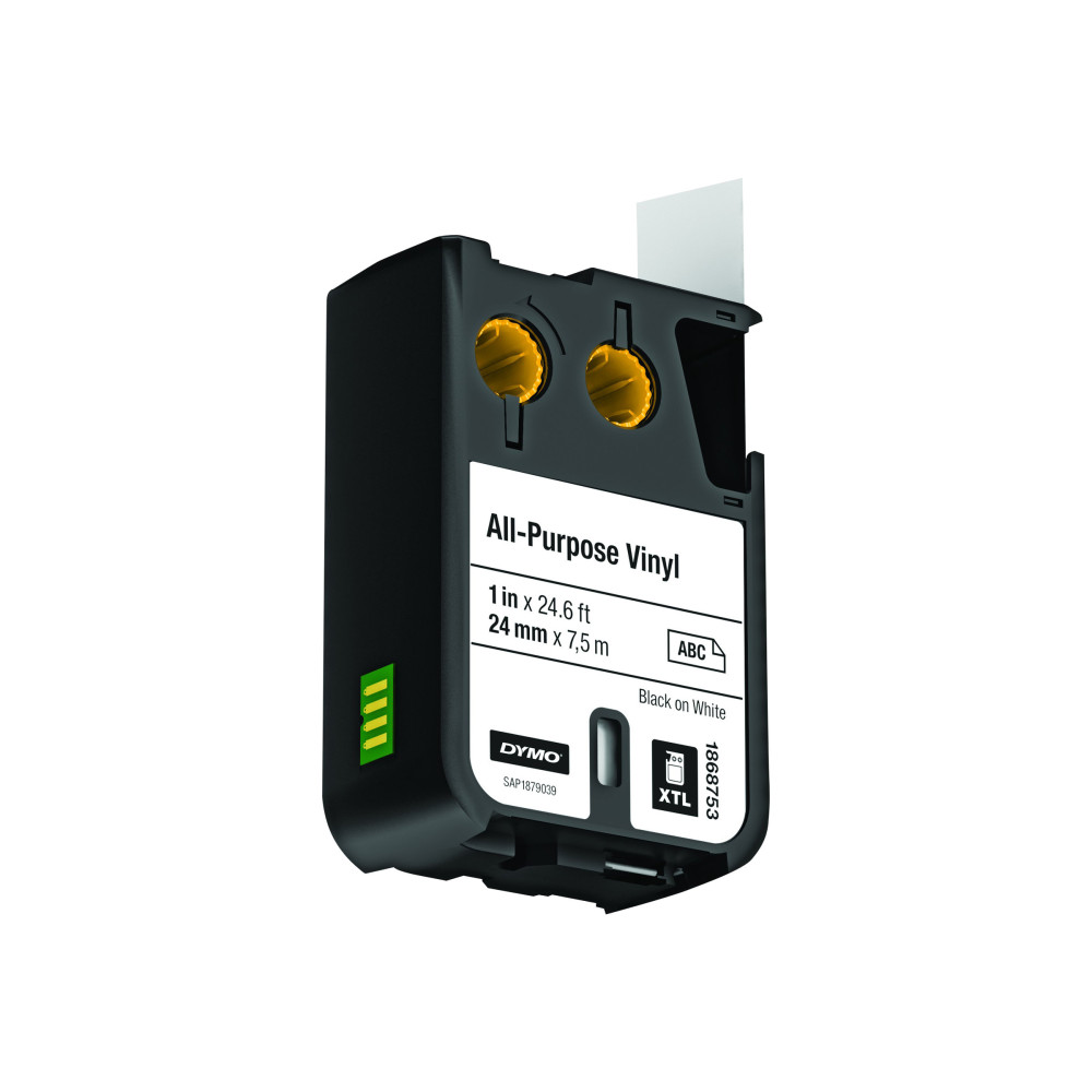 Produktbild för DYMO XTL All-Purpose - tejp - 1 kassett(er) - Rulle (2,4 cm x 7 m)