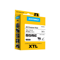 Produktbild för DYMO XTL All-Purpose - tejp - 1 kassett(er) - Rulle (2,4 cm x 7 m)