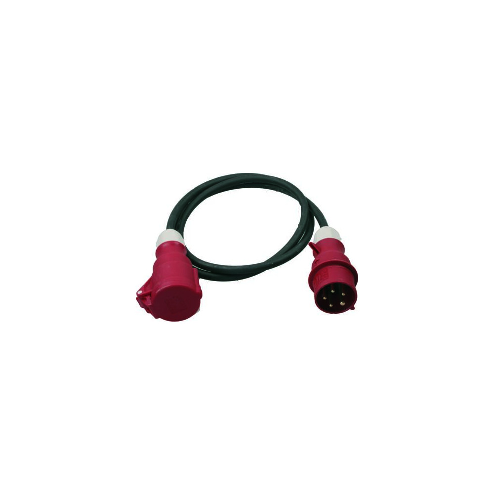Produktbild för Förlängningskabel 10 meter H07RN-F 5G6 32A med CEE 5-poligt...