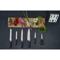 Produktbild för ZWILLING FOUR STAR Knivset med självslipande block 7 delar....