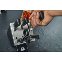 Produktbild för ZWILLING FOUR STAR Knivset med självslipande block 7 delar....