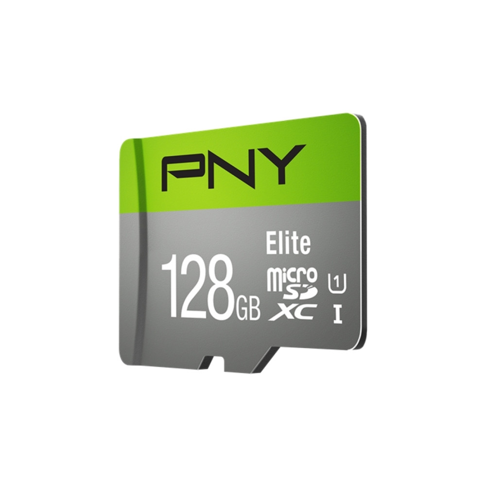 Produktbild för PNY Elite - flash-minneskort - 128 GB - mikroSDXC UHS-I