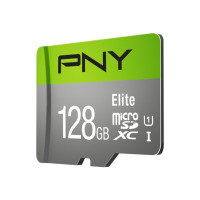 Produktbild för PNY Elite - flash-minneskort - 128 GB - mikroSDXC UHS-I