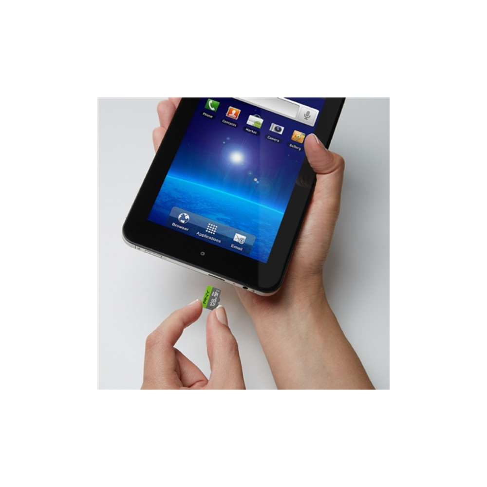 Produktbild för PNY Elite - flash-minneskort - 128 GB - mikroSDXC UHS-I