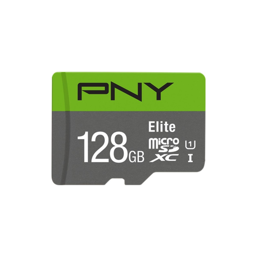 Produktbild för PNY Elite - flash-minneskort - 128 GB - mikroSDXC UHS-I