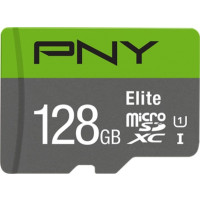 Produktbild för PNY Elite - flash-minneskort - 128 GB - mikroSDXC UHS-I
