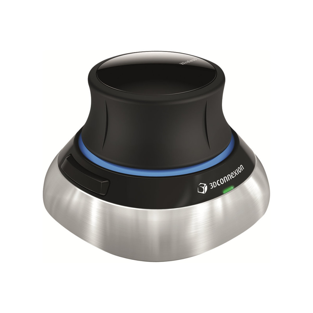 Produktbild för 3Dconnexion SpaceMouse Wireless - 3D-mus - Bluetooth, 2.4 GHz