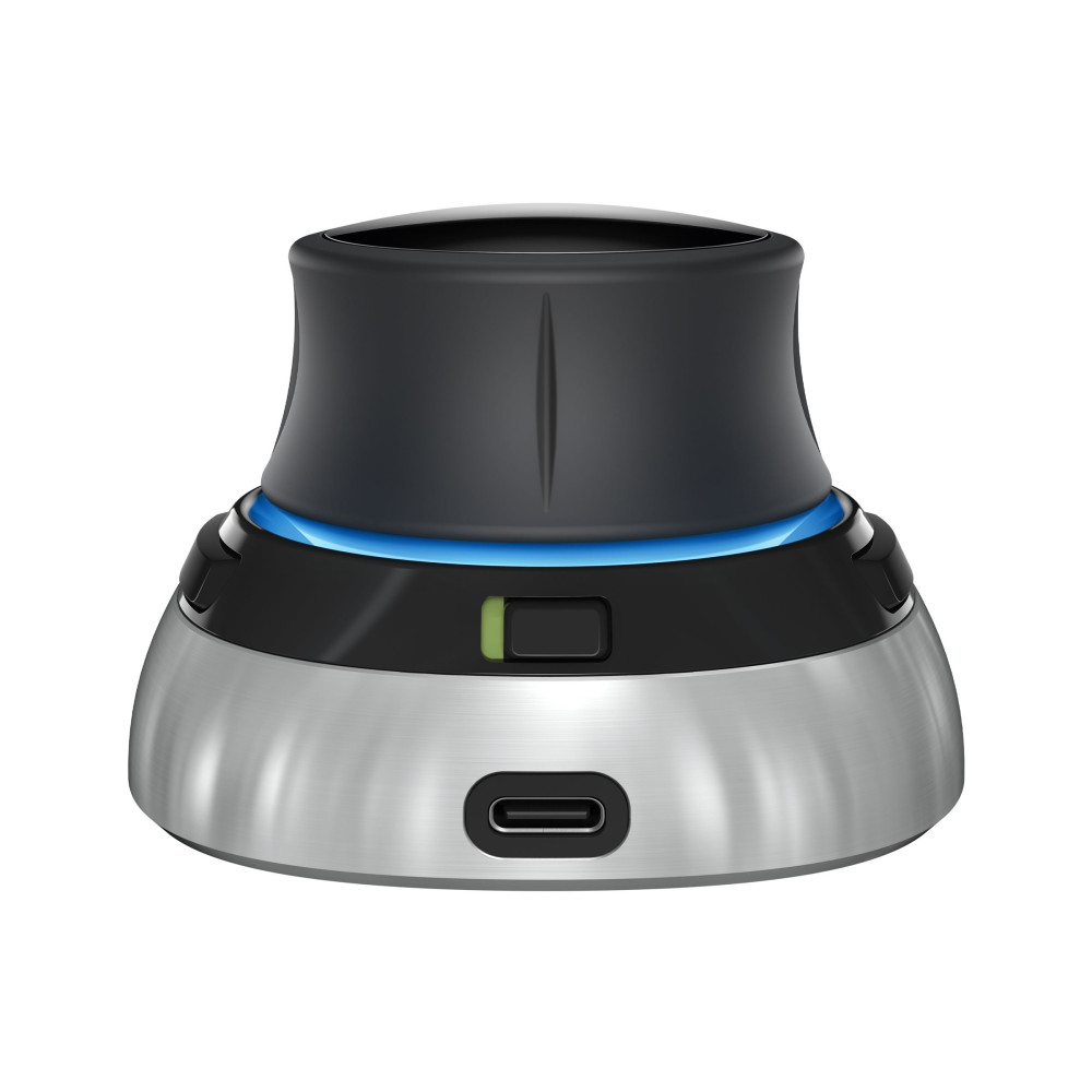 Produktbild för 3Dconnexion SpaceMouse Wireless - 3D-mus - Bluetooth, 2.4 GHz