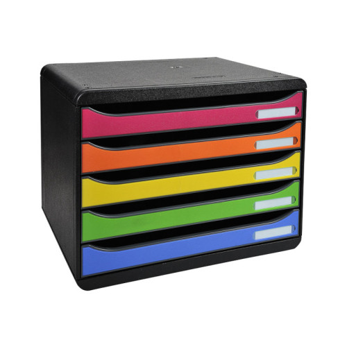 EXACOMPTA Exacompta BIG-BOX PLUS LANDSCAPE IDERAMA A4+ - lådskåp - harlekin