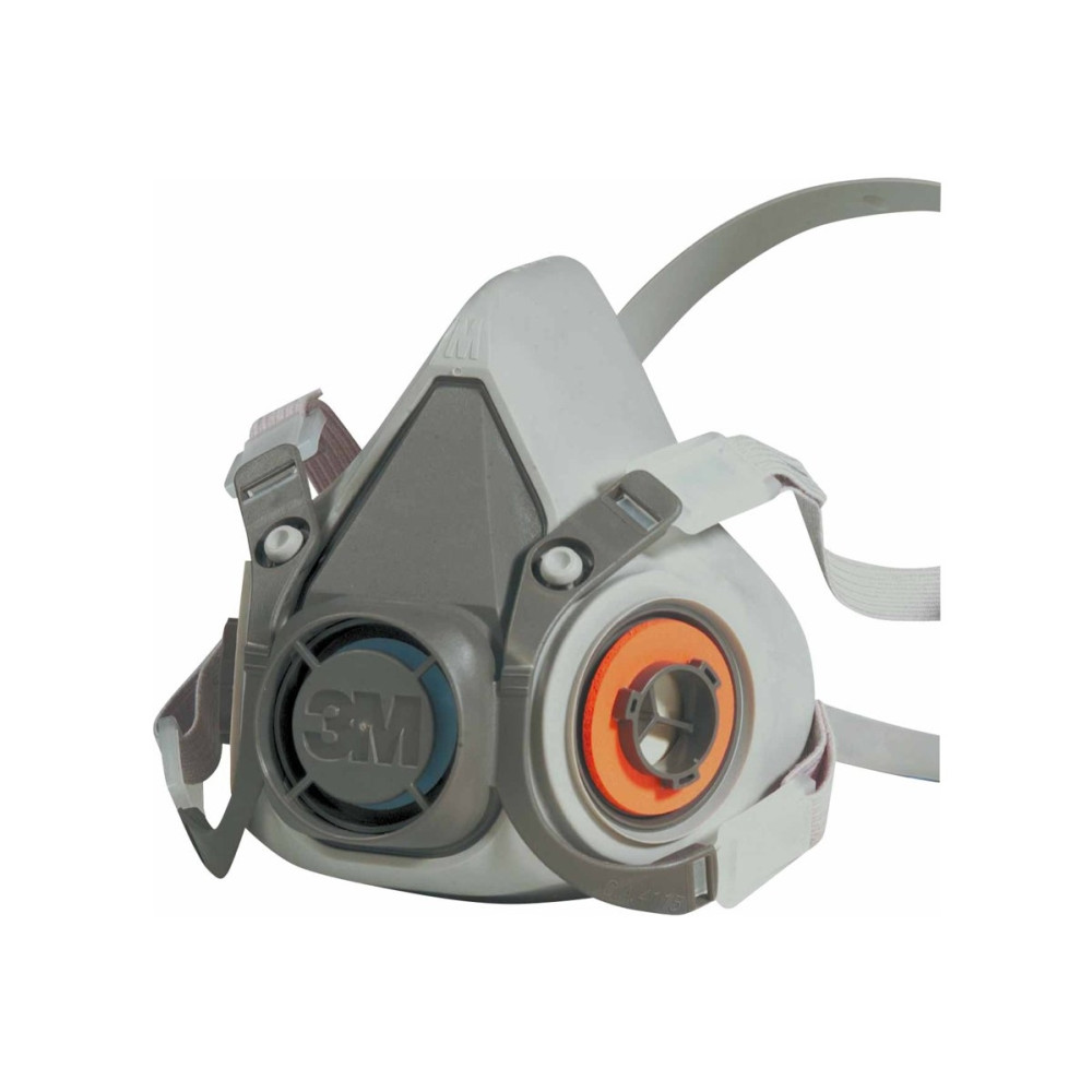 Produktbild för Halvmask 3M™ 6200 storlek M