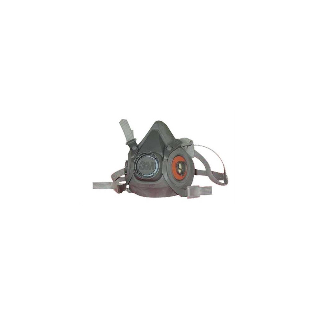 Produktbild för Halvmask 3M™ 6200 storlek M