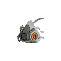Produktbild för Halvmask 3M™ 6200 storlek M