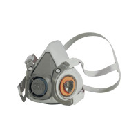 Produktbild för Halvmask 3M™ 6200 storlek M