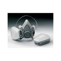 Produktbild för Halvmask 3M™ 6200 storlek M
