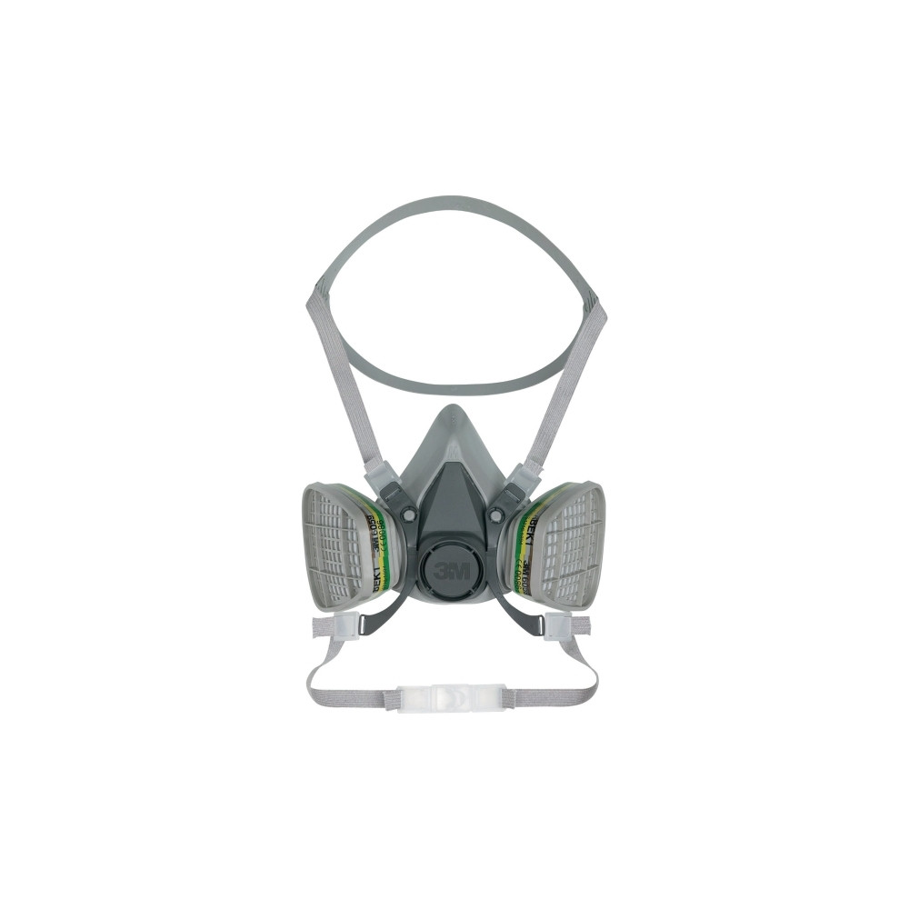 Produktbild för Halvmask 3M™ 6200 storlek M