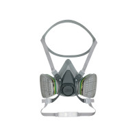 Produktbild för Halvmask 3M™ 6200 storlek M