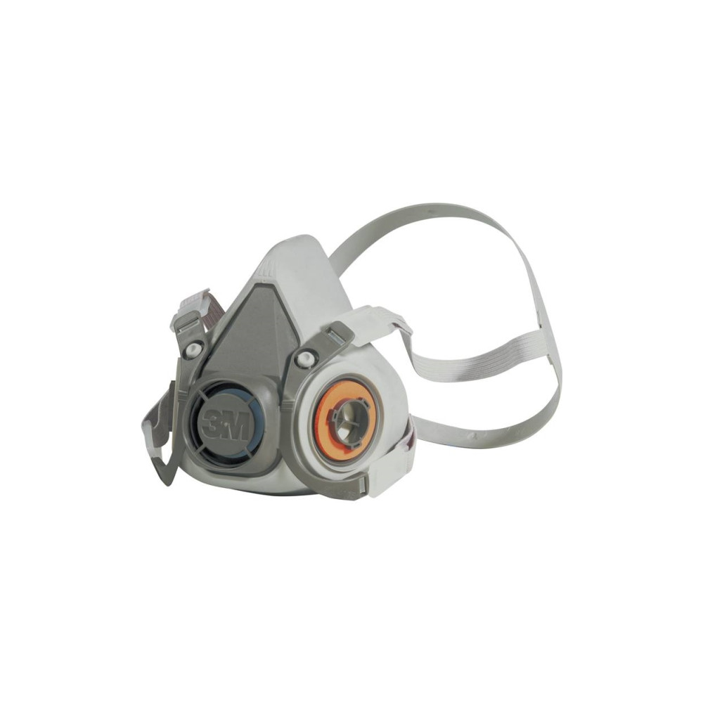 Produktbild för Halvmask 3M™ 6200 storlek M