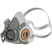 Produktbild för Halvmask 3M™ 6200 storlek M