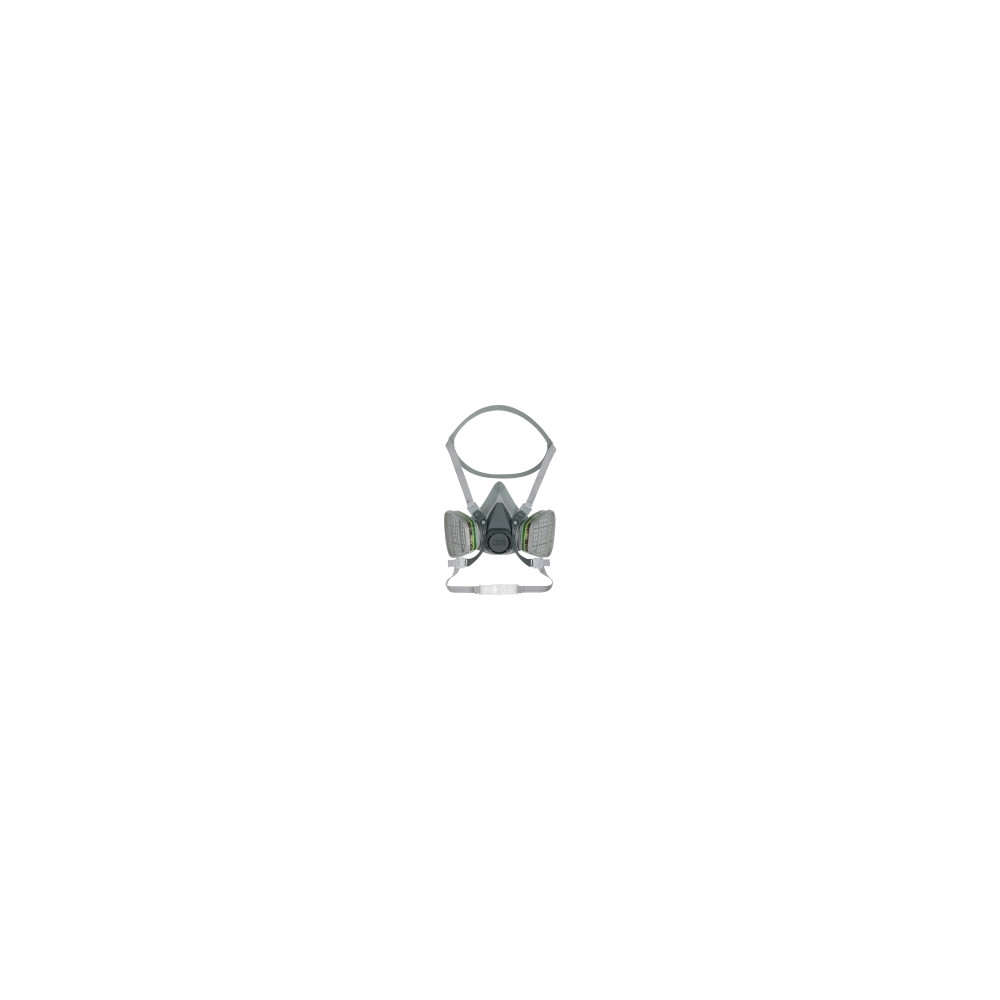 Produktbild för Halvmask 3M™ 6200 storlek M