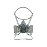 Produktbild för Halvmask 3M™ 6200 storlek M