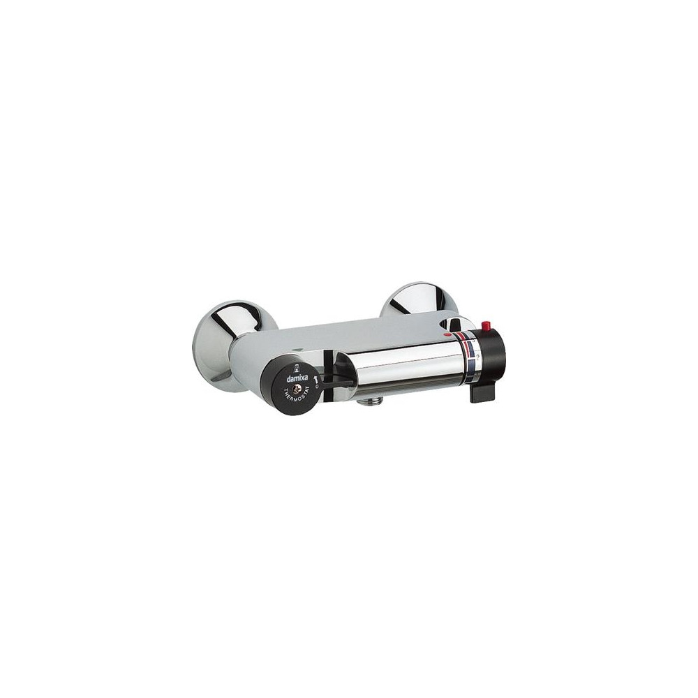 Produktbild för DAMIXA TMC termostatblandare med duschutlopp ½" (inkl. infäs...