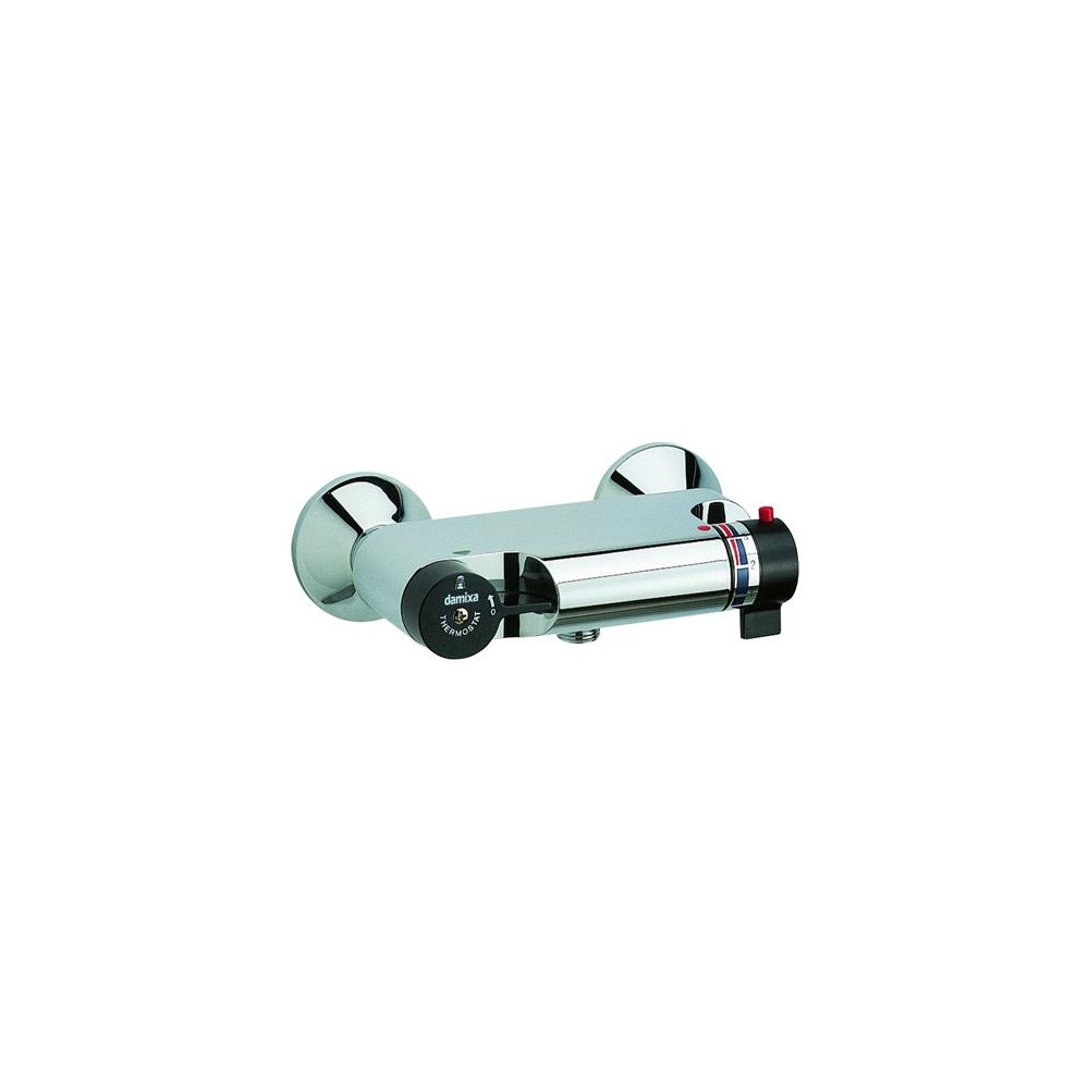 Produktbild för DAMIXA TMC termostatblandare med duschutlopp ½" (inkl. infäs...
