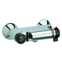 Produktbild för DAMIXA TMC termostatblandare med duschutlopp ½" (inkl. infäs...
