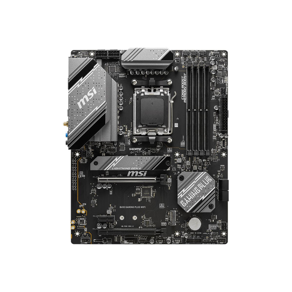 Produktbild för MSI - moderkort - ATX - Socket AM5 - AMD B650