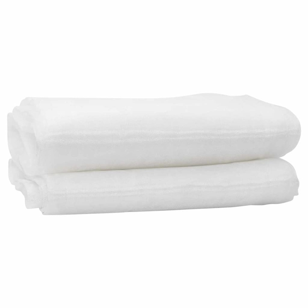 Produktbild för Insektsnät Vit 2 x 10 m polyeten