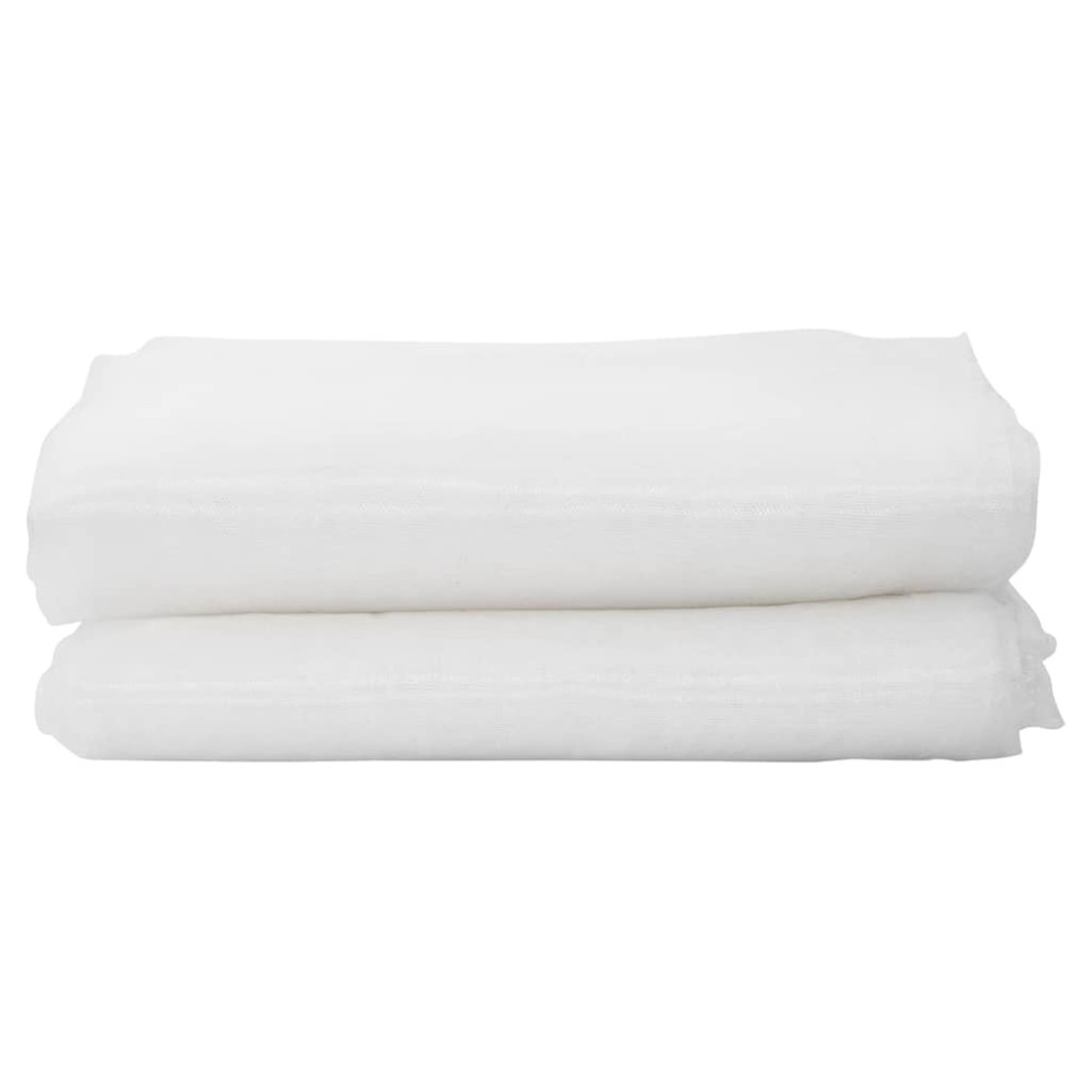 Produktbild för Insektsnät Vit 2 x 50 m polyeten