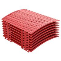 Produktbild för Julfåll Röd Ø 65 x 24 cm Plast