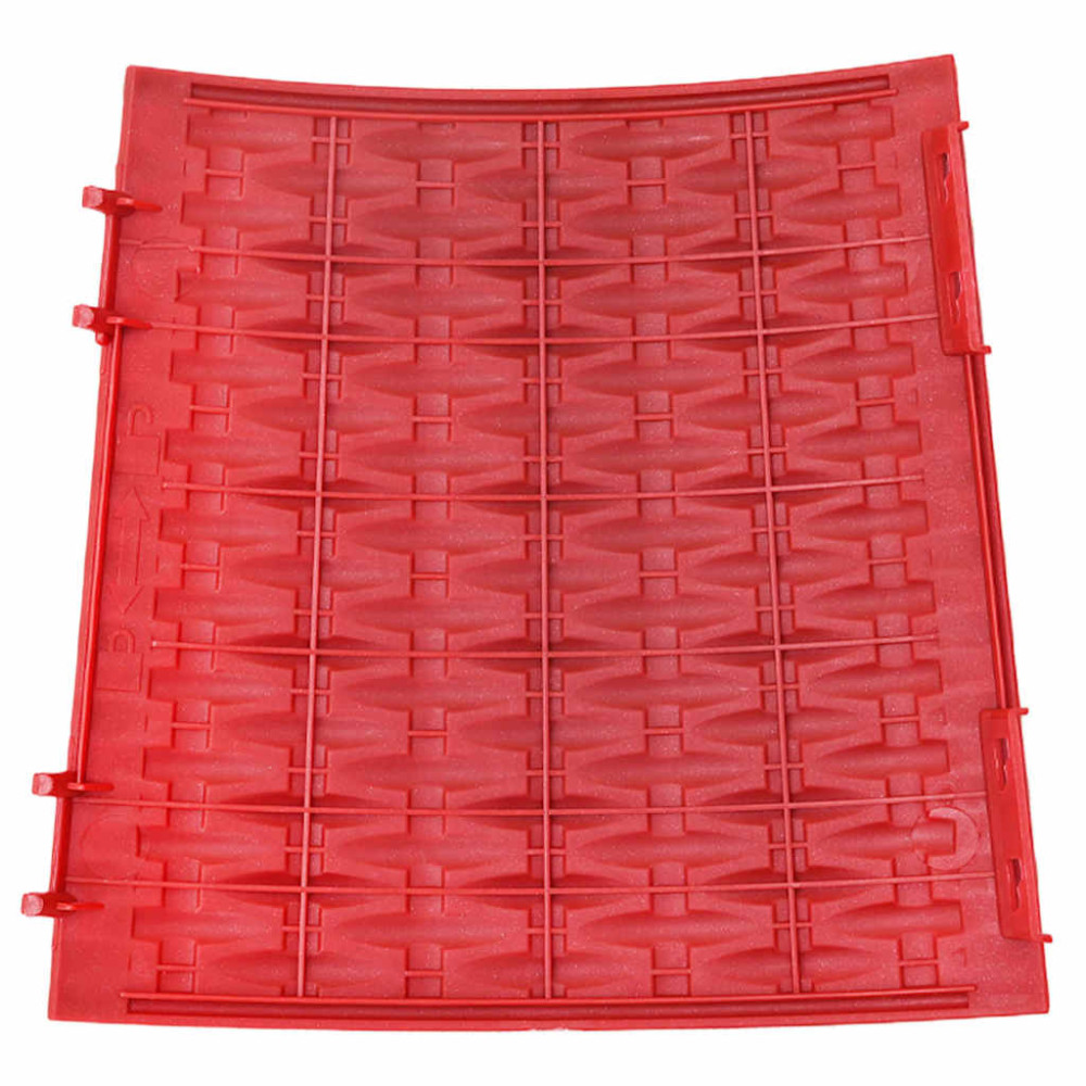 Produktbild för Julfåll Röd Ø 65 x 24 cm Plast