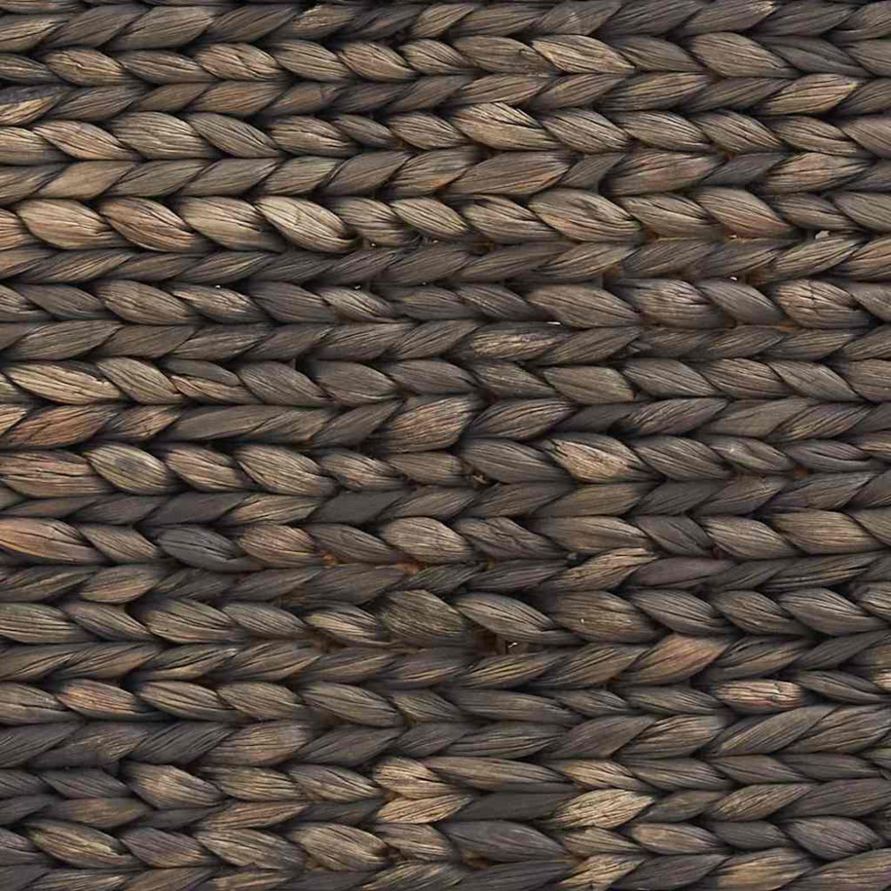 Produktbild för Julträdskrage Svart 60 x 60 x 28 cm Vattenhyacint