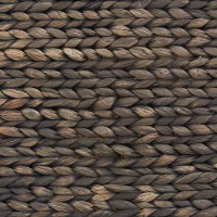 Produktbild för Julträdskrage Svart 60 x 60 x 28 cm Vattenhyacint