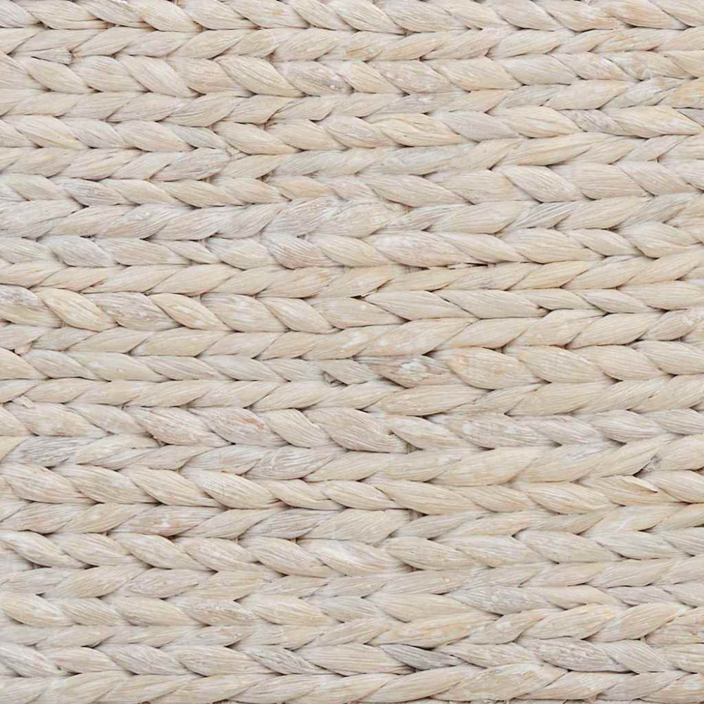 Produktbild för Julträdskrage Vit 60 x 60 x 28 cm Vattenhyacint